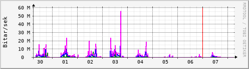 Sustu dagar Graph