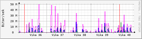 Sustu vikur Graph