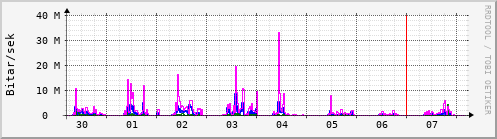 Sustu dagar Graph