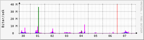 Sustu dagar Graph