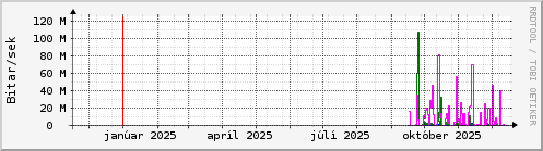 Undanfarið ár Graph
